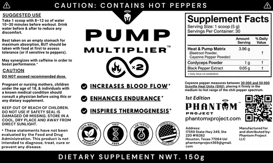 Pump Multiplier Powder V2