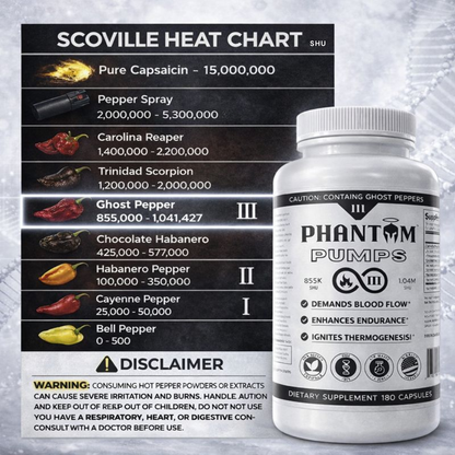 Phantom Pumps V3 Ghost Pepper